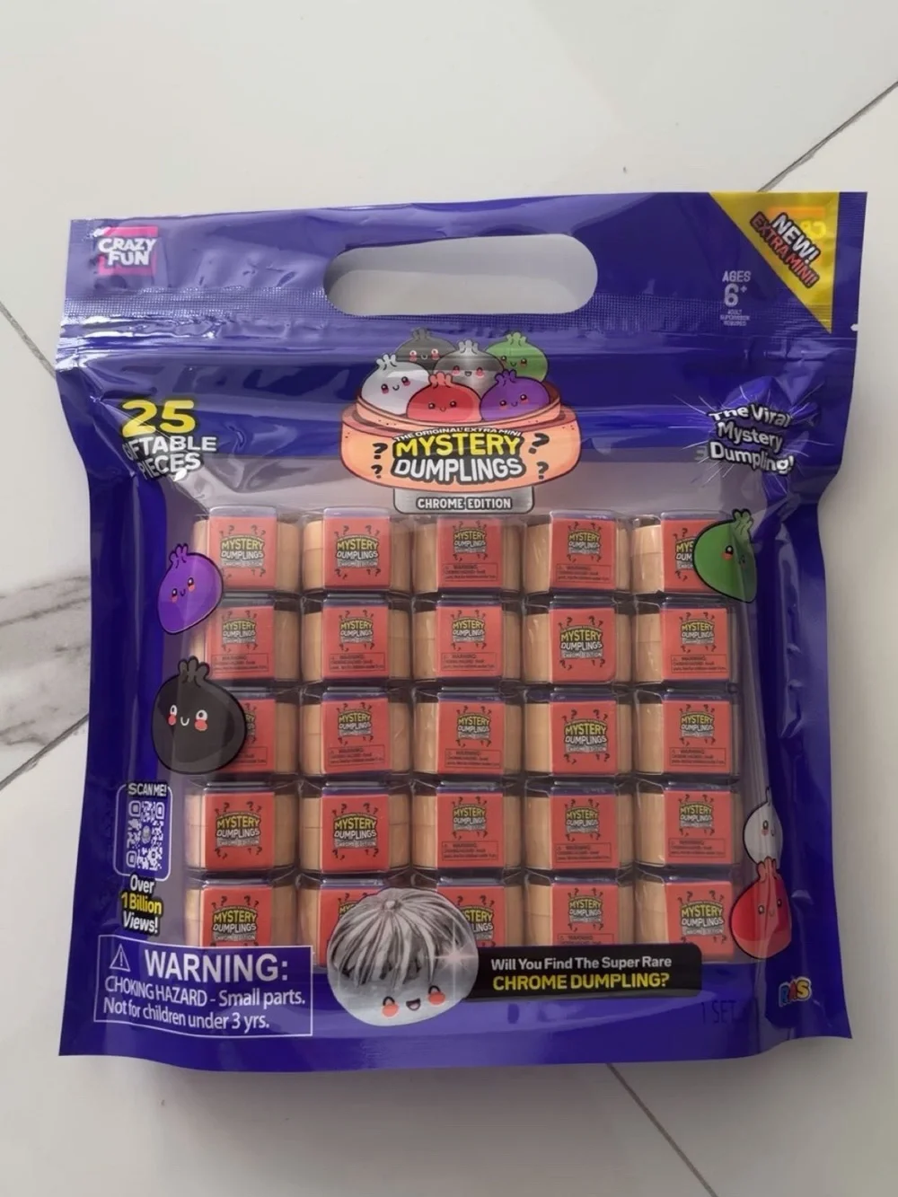 Mystery Dumplings Chrome Edition - Purple Packaging